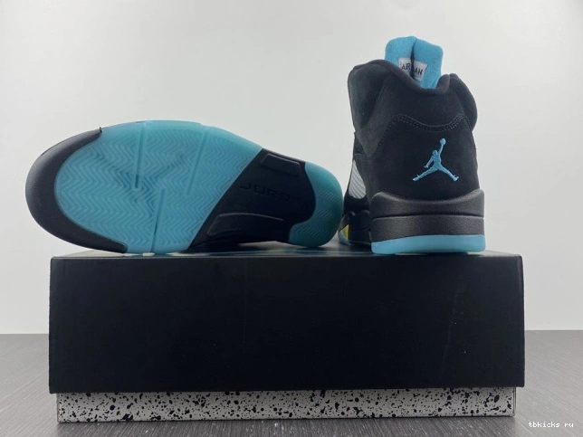 Reps TB Jordan Air 5 DD0587-047 Aqua 0630